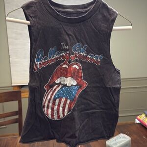 The Rolling Stones sleeveless shirt